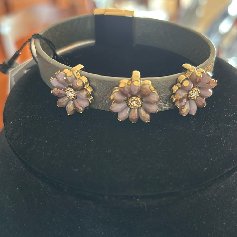 WHBM Leather Bracelet